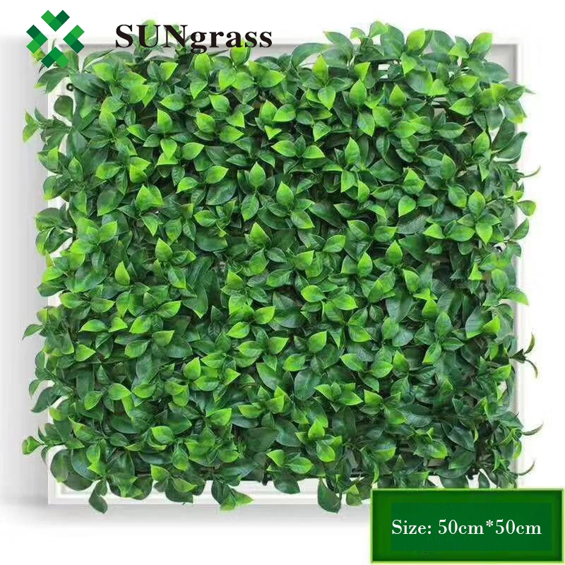 Artificial Wall Leaf Synthetic Leaf Fake Leaf Plastic Leaf for Outdoor Wall Decoraction