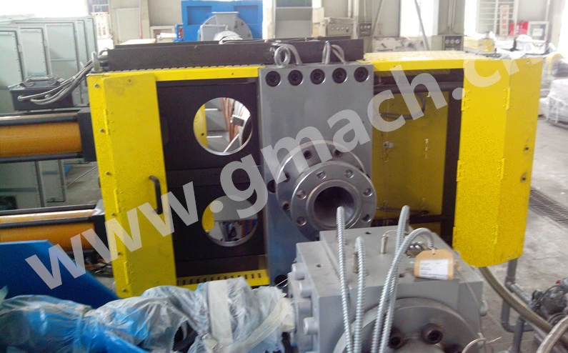 Continuous Screen Changer-Double Plate Two Working Position Screen Changer for Plastic Extruder