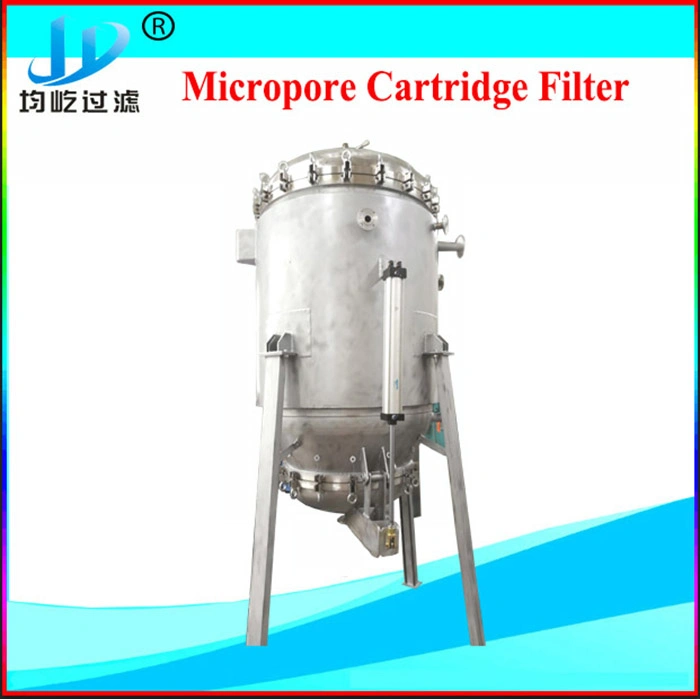 Cartridge Filter Housing Stainless Steel Water Treatment Water Filter Housing