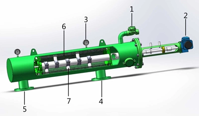 PLC Control Self Cleaning Screen Filter