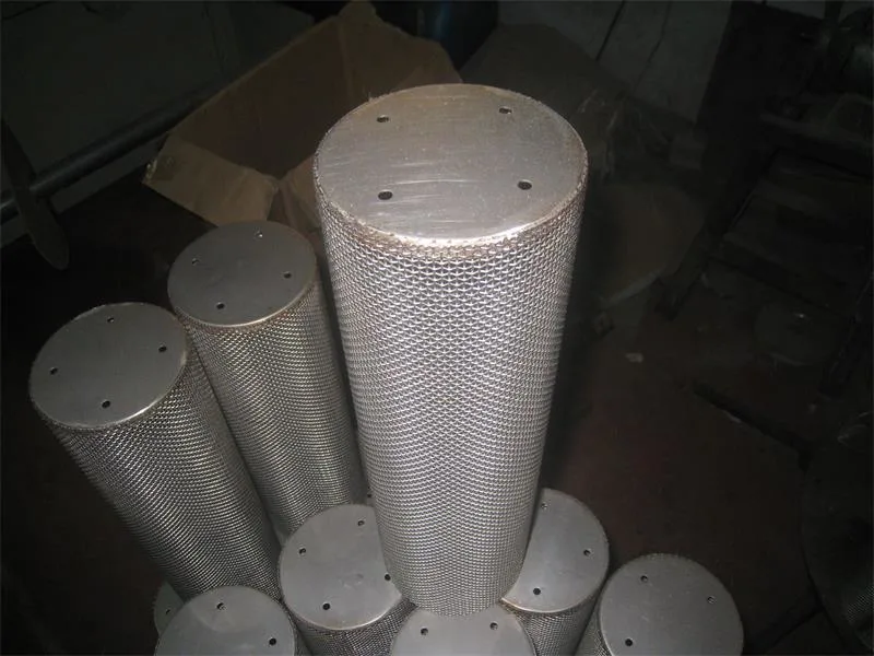 Woven Stainless Steel Wire Mesh Filter Cylinder