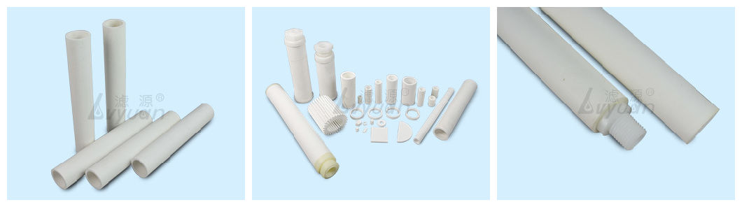 Filter Element PTFE Sintered Filter Cartridge for Wastewater Treatment Industry