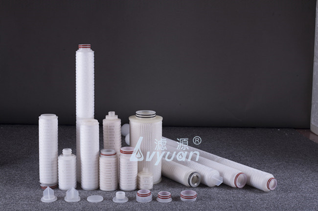 Nylon Filter Cartridge 0.2 0.45 Micron Pleated Membrane Filter with Stainless Steel 226