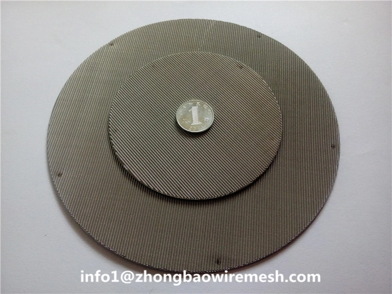 Ss304, 304L, 316, 316L Filter Disc, Extruder Screen Disc