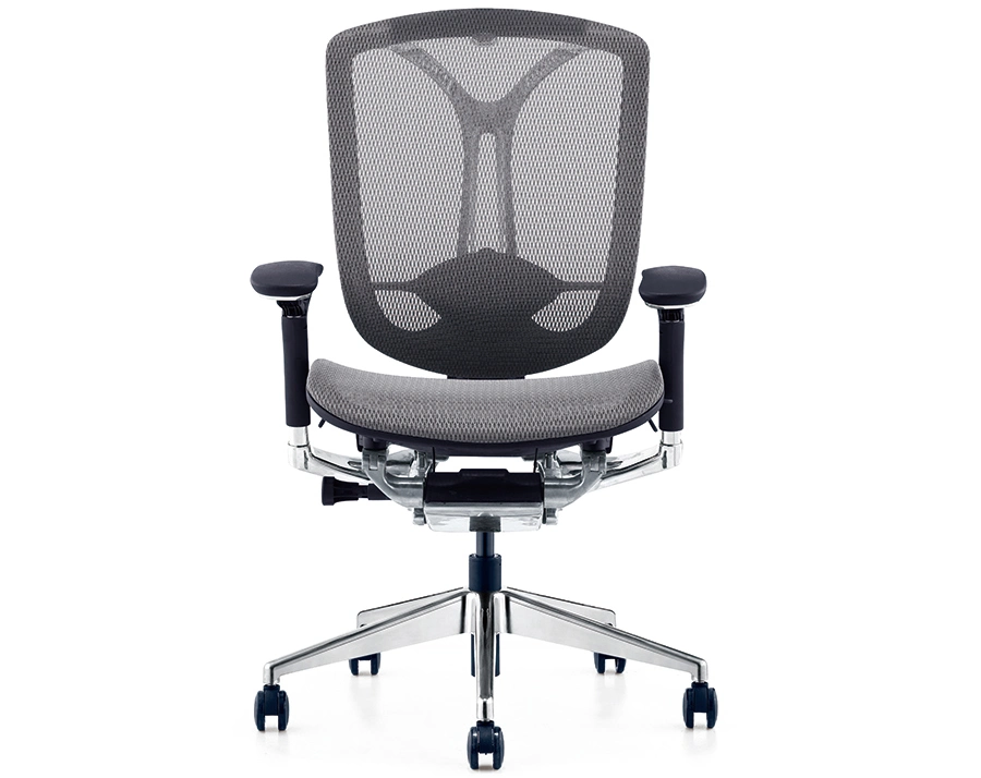 Fabric Mesh Type Office Chair with Metal Chrome Finished Frame