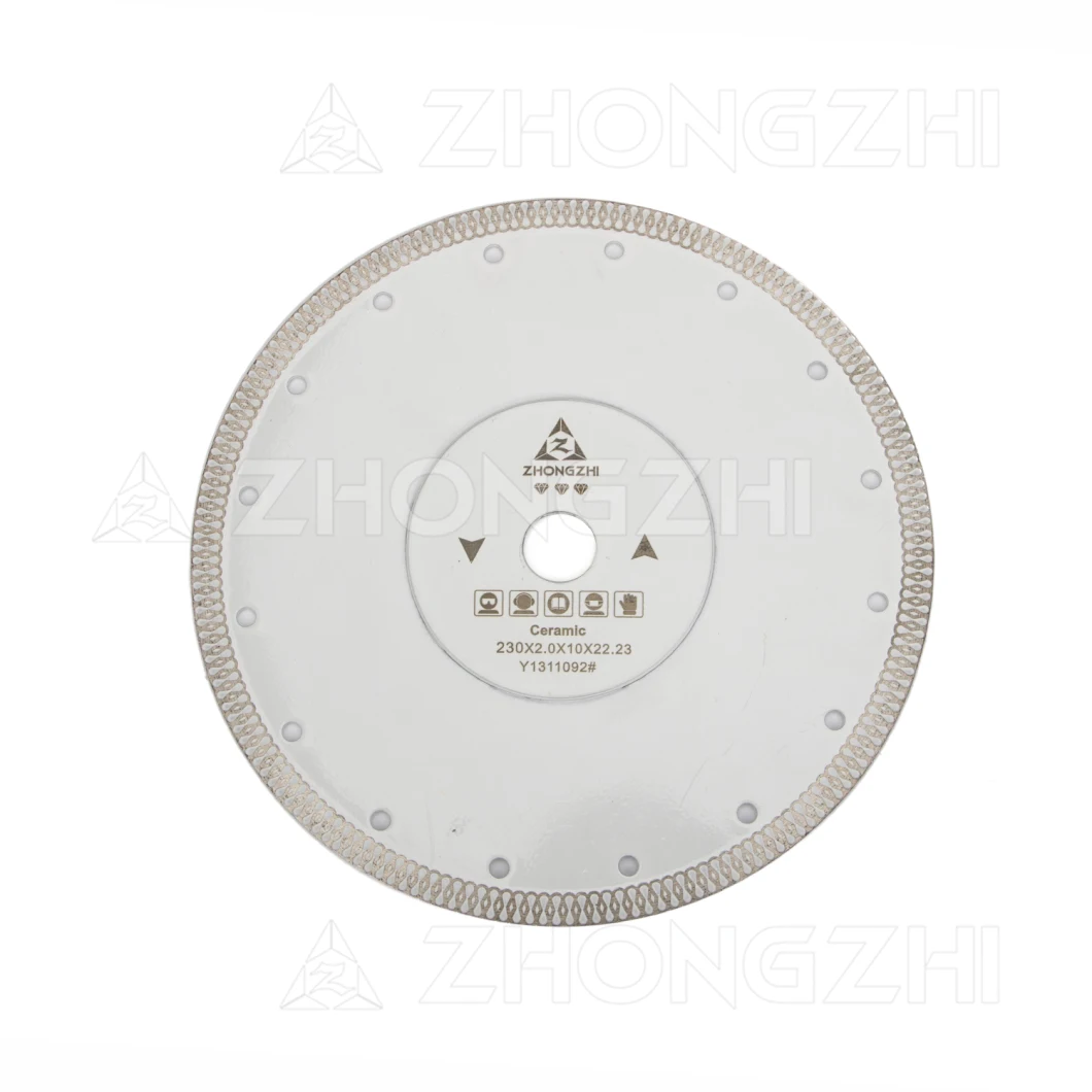 Diamond Fish Mesh Sintered Saw Blade for Ceramic Tile