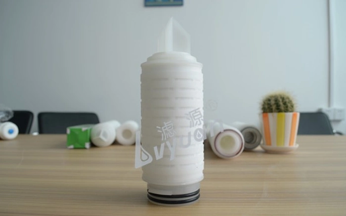 PP Membrane 0.22 0.45 Micron Pleated Sediment Water Filter for Ss Water Filter Housing Replacement