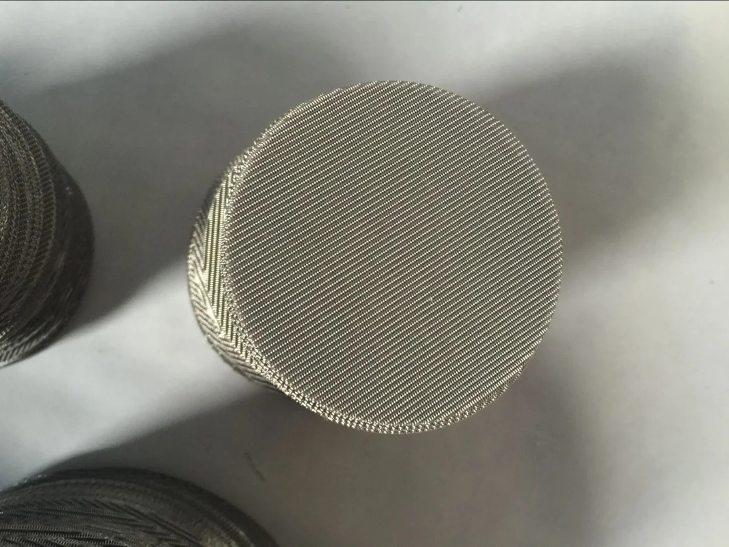 325 Mesh, 0.035 mm Wire, Ss316L Filter Disc Screen, Extruder Screen, Filter Pack