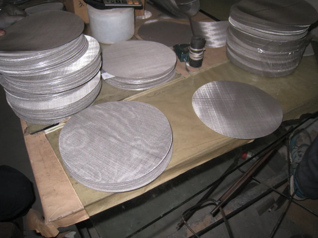 Multi-Layer Round Ss Woven Filter Disc