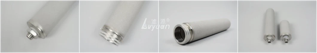 Good Quality Titanium Sintered Filter Cartridge for Water Treatment Industry