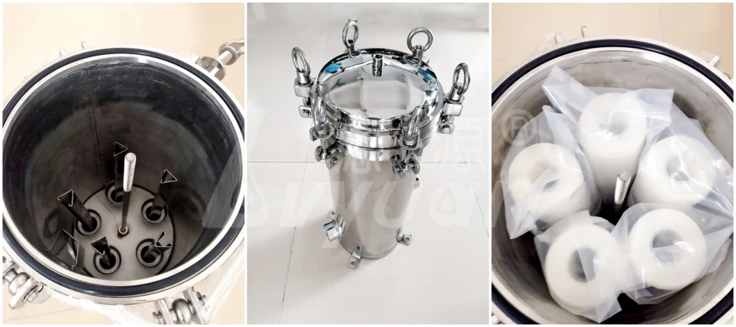 Ss Filter Housing/Stainless Steel Cartridge Filter Housing for Water