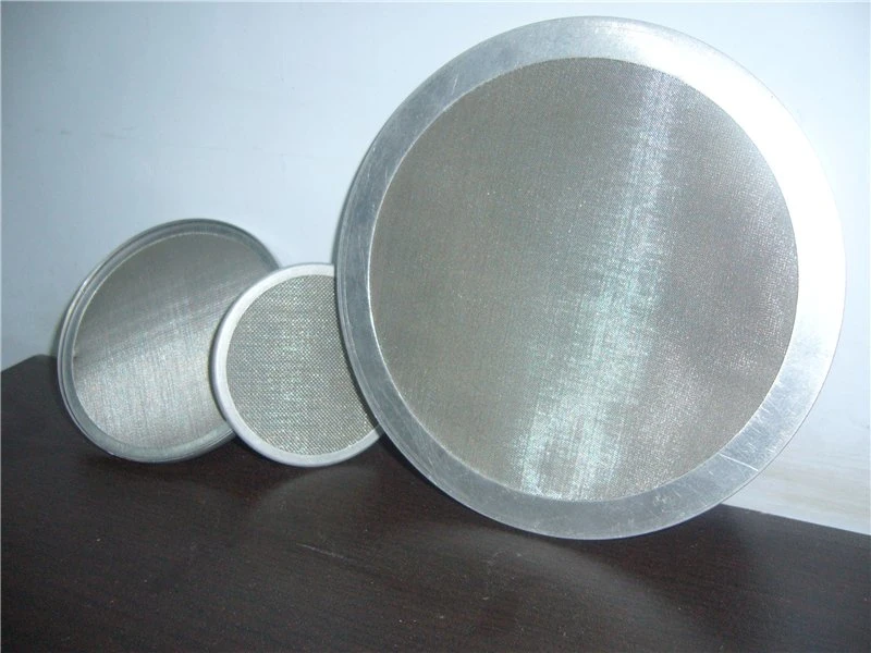 Stainess Steel Woven Wire Mesh Filter Disc for Water & Oil Treatment