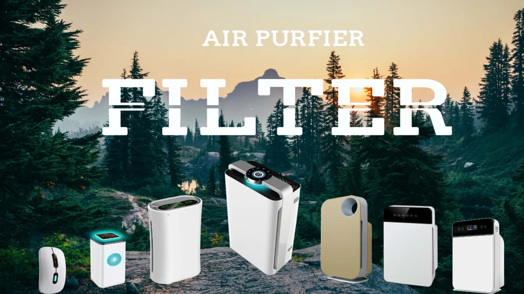 Multi-Layer Filtration Intelligent Smoke Filter Air Purifier