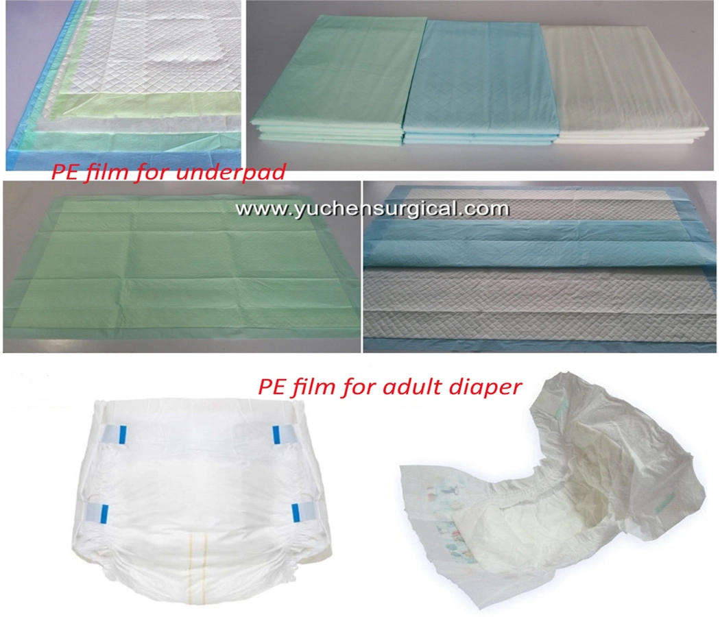 15GSM Super Soft Topsheet Hydrophilic Ss/SSS Nonwoven Fabric for Sanitary Napkin Diaper