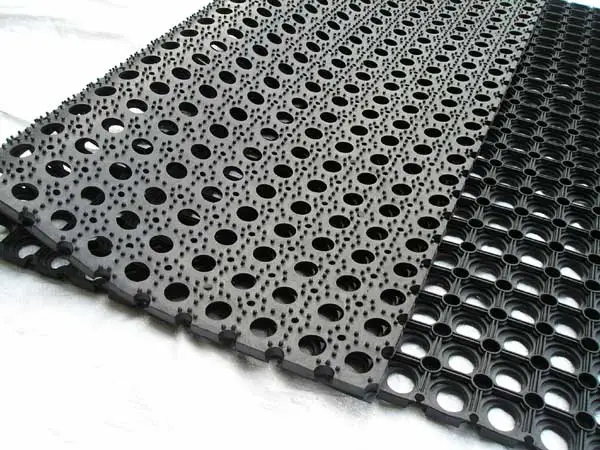 Black Porous Rubber Sheet, Anti-Fatigue Rubber Floor Mat