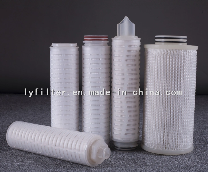 Pes Membrane Micro Pleated Filter Cartridge with 0.2 Micron