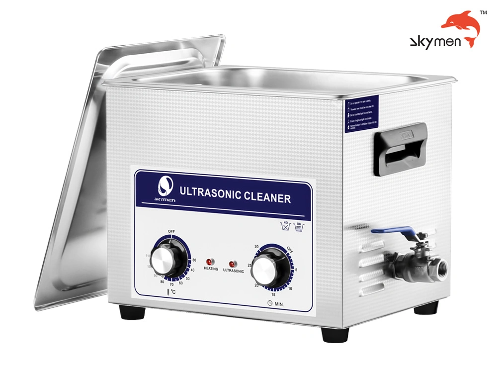 10L Mechanical Benchtop Ultrasonic Cleaner for Lab Equipment and Small Car Part Cleaning