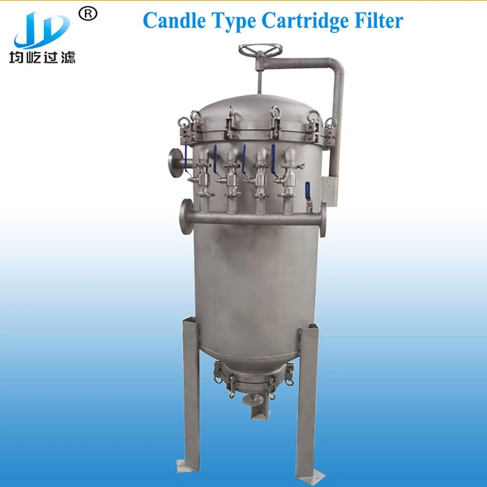304ss Food Grade Cellulose Candle Filter with Insulation Jacket