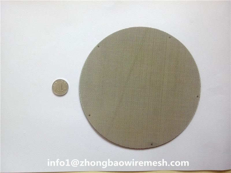 Ss304, 304L, 316, 316L Filter Disc, Extruder Screen Disc