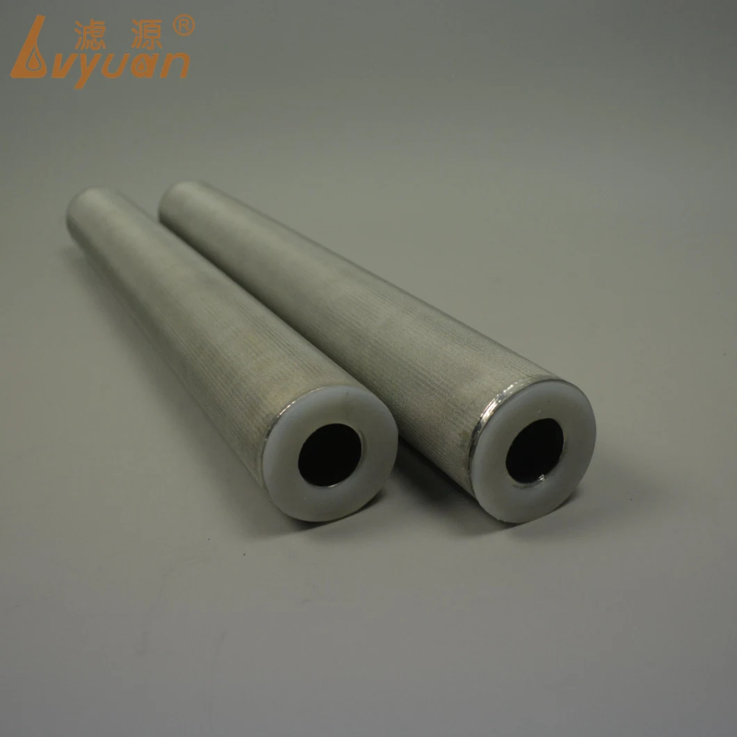 Stainless Steel Sintered Filter Cartridge/Stainless Steel Mesh Filter Cartridge for Liquid Filtration