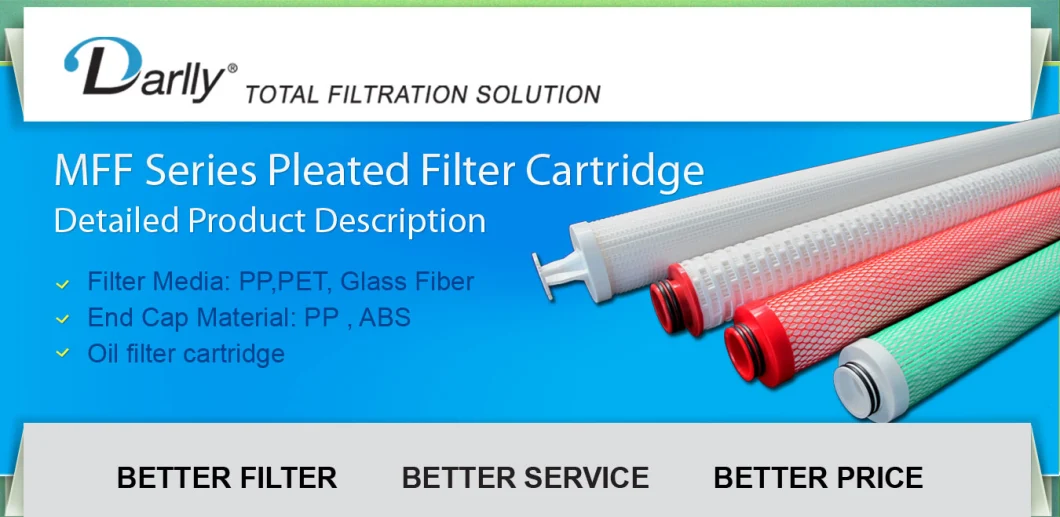 Darlly Oil Filter Oil Filter Element Membrane Filter Cartridge