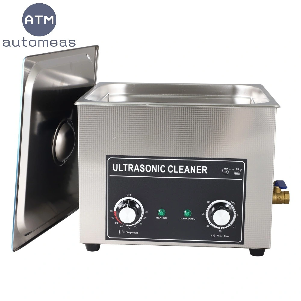 Mechanical Timing 10L Ultrasonic Cleaning Machine with Heating Function Support OEM Service