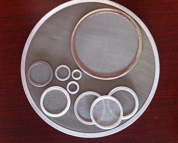 Twin Double Screws Extruder Screen Filter Wire Mesh Discs