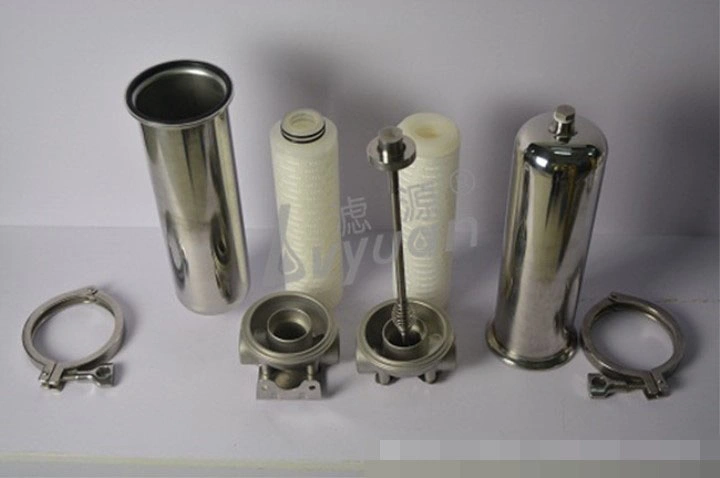 Absoluted Rate 0.2 0.45 Micron PP PTFE Pleated Folded Cartridge Filter with Multi Layer Membranes