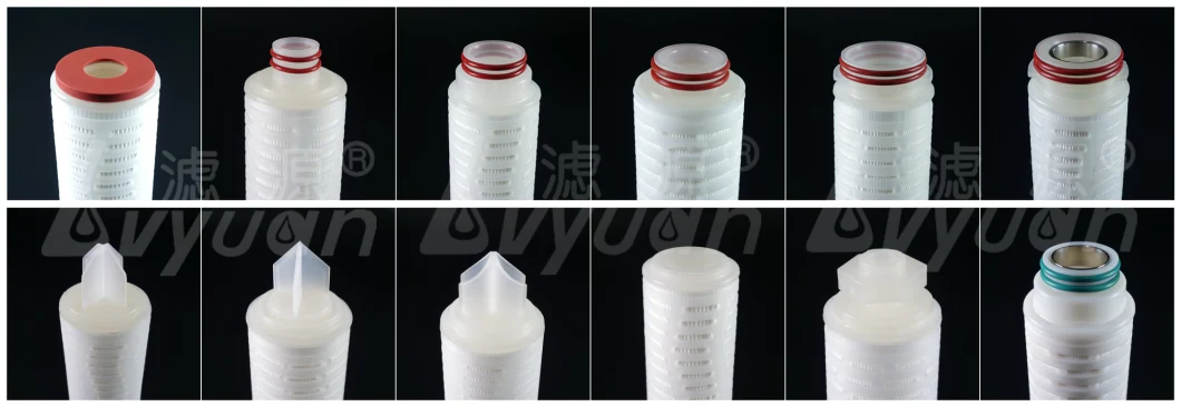PP Pleated Filter Cartridge/Water Cartridge 10 Inch 1 Micron for Wine Filtration