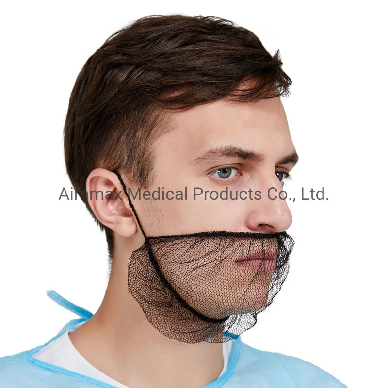 Disposable Beard Protector Beard Latex-Free Spun-Bonded 100 Pack