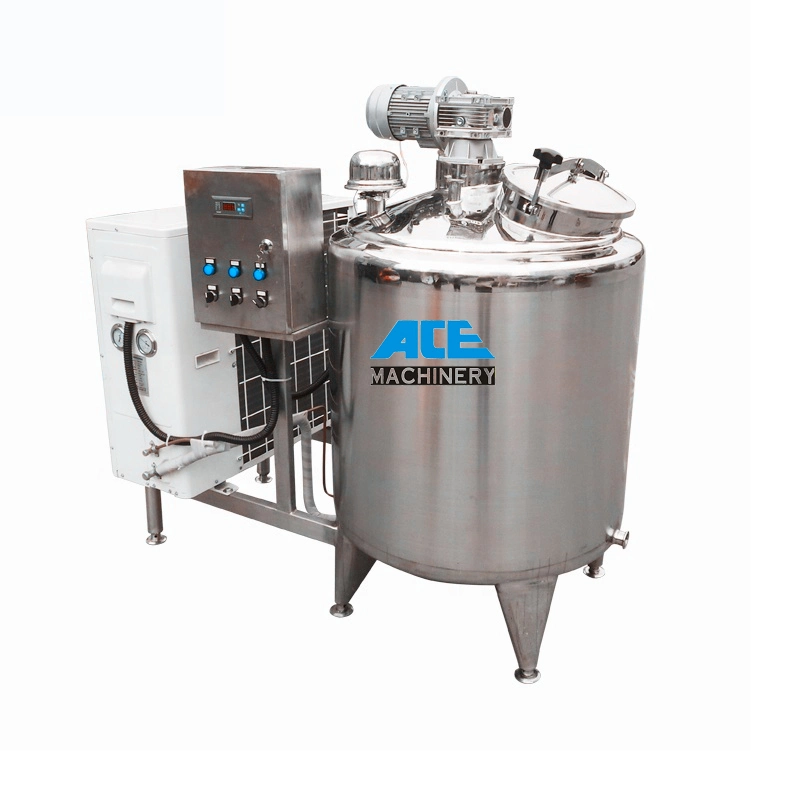 1000L Stainless Steel 304 Milk Cooling Tank Small Farm Cow Milk Cooling Tank/Milk Cooler
