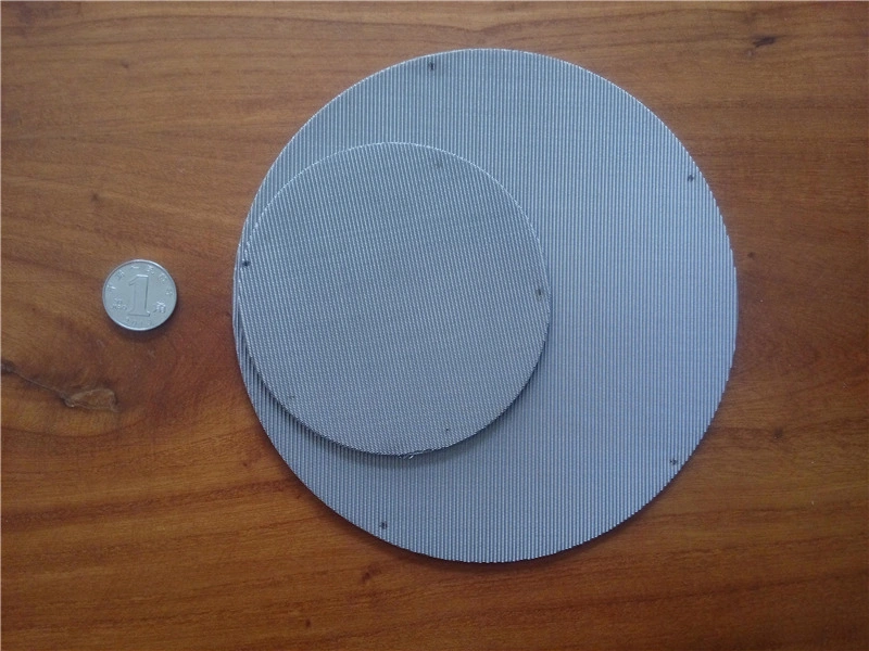 250 Mesh, 0.04 mm Wire, Ss304, 304L, 316, 316L Filter Disc Screen, Extruder Screen, Filter Pack