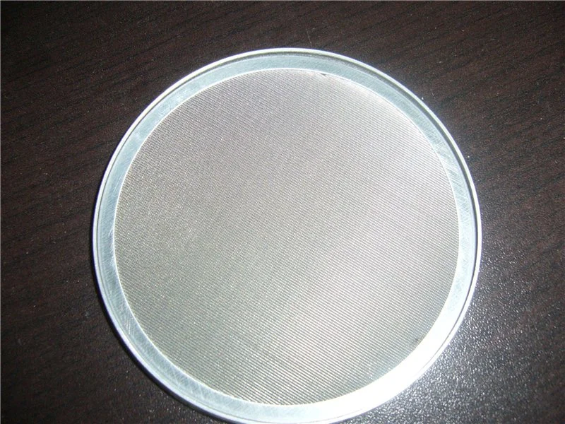 325 Mesh, 0.035 mm Wire, Ss316L Filter Disc Screen, Extruder Screen, Filter Pack