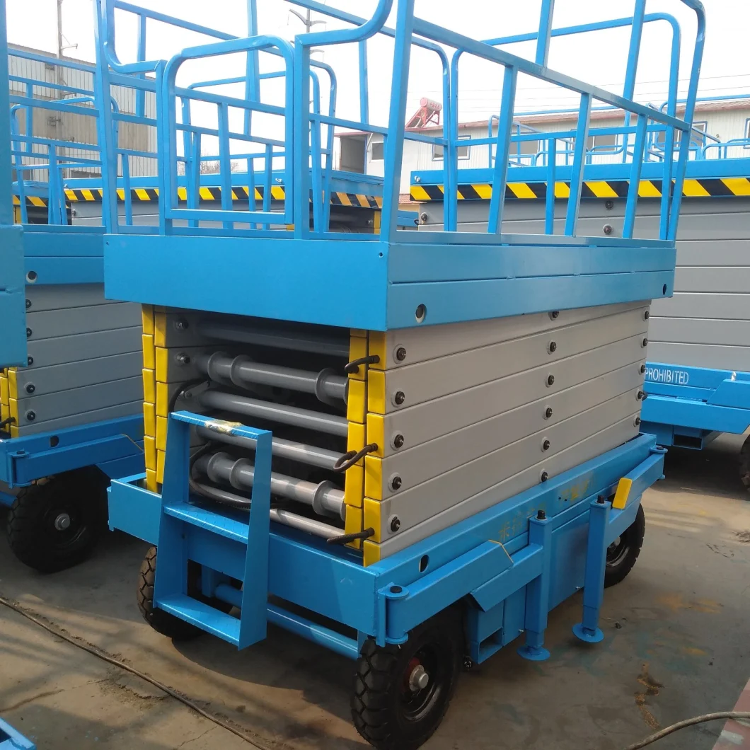 4m-20m Hydraulic Mechanical Scissor Lift for Painting and Cleaning