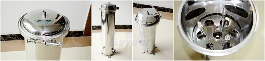 Stainless Steel SS304/316 Water Filter Housing for Waste Water Purifier