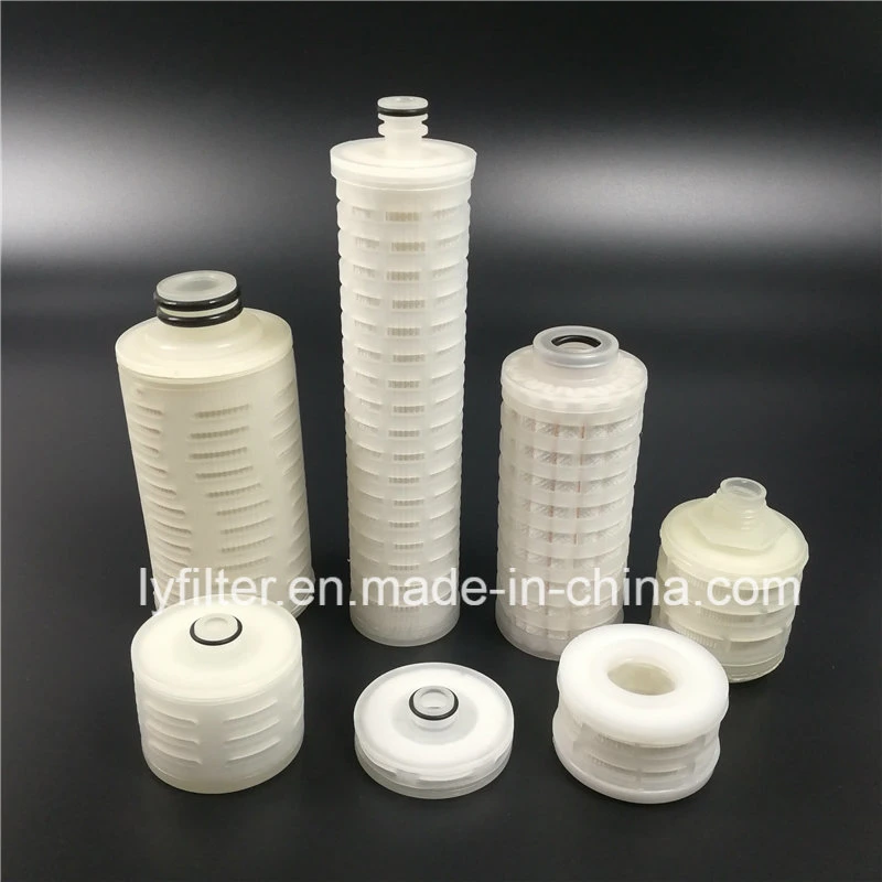 Quadrangle Fin 222 226 Pleated Filter Cartridge for PP/PTFE/N66/Pes Membrane Filters Element
