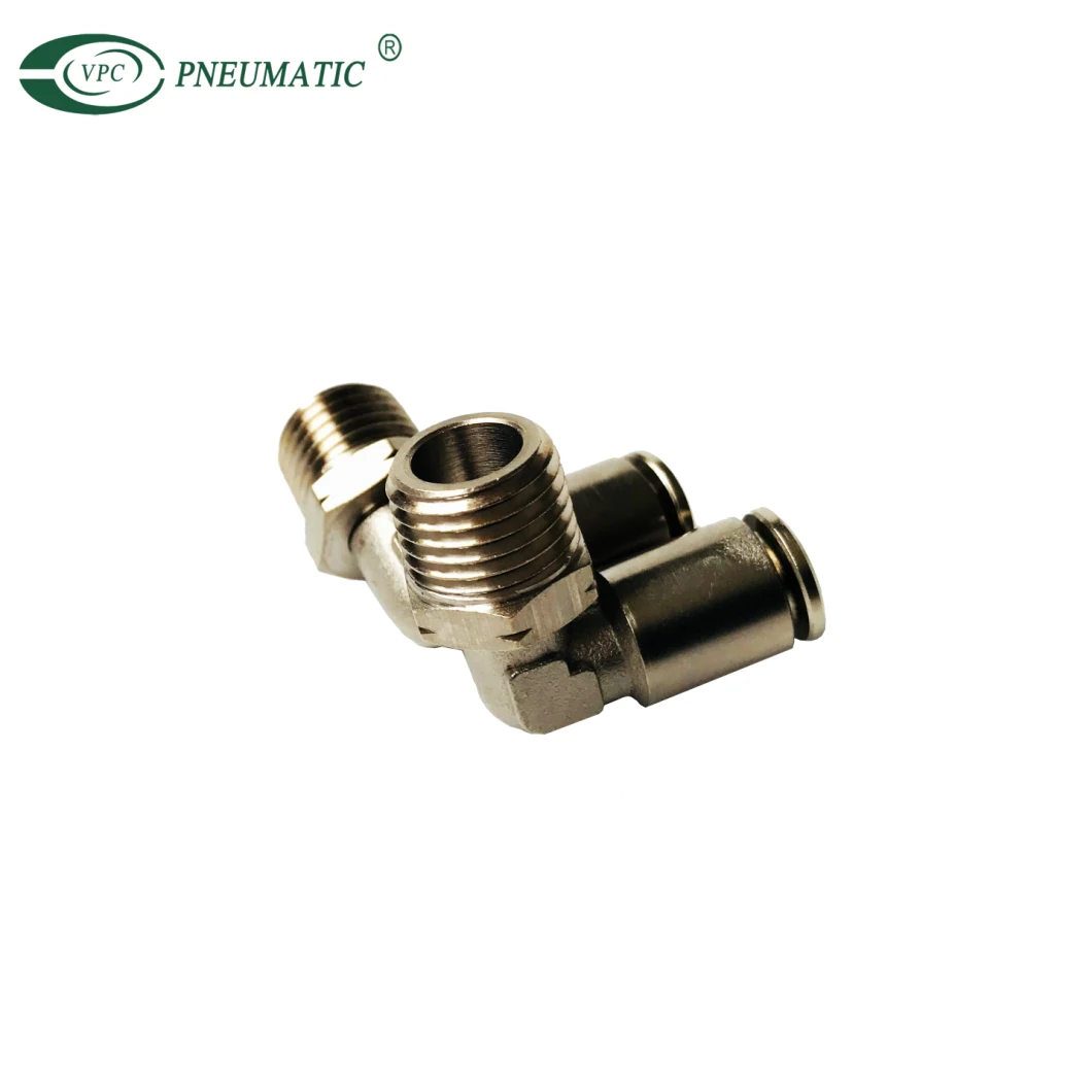 Brass Fitting Straight Connectors Tube Push Connect Air Suspension