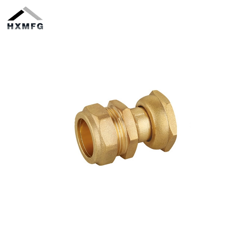 Wras Approved Brass Compression Fitting Straight Tap Connect Union