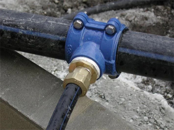 Ductile Iron Emergency Pipe Leak Repair Saddle Clamp