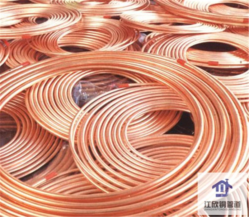 Copper Welding Coil Pipe Pancake Tube for Refrigerantor Air Conditioner