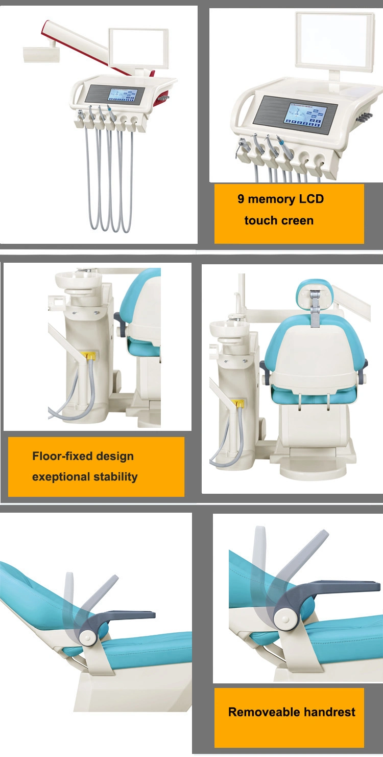 Luxurious Imported Upholstery China Dental Chair Unit, Medical Equipment Suppliers, Medical Device, Medical Instruments, Medical Products