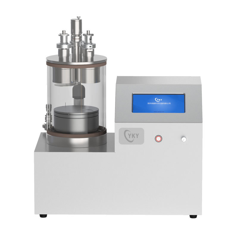 Compact Three-Head Rotary Plasma Sputtering Coater with Vacuum Pump for Gold, Silver and Copper Coating