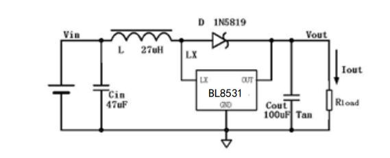 Belling IC Step-up DC-DC Converter Bl8531 Sot-23-3 to-92 Electronic Component