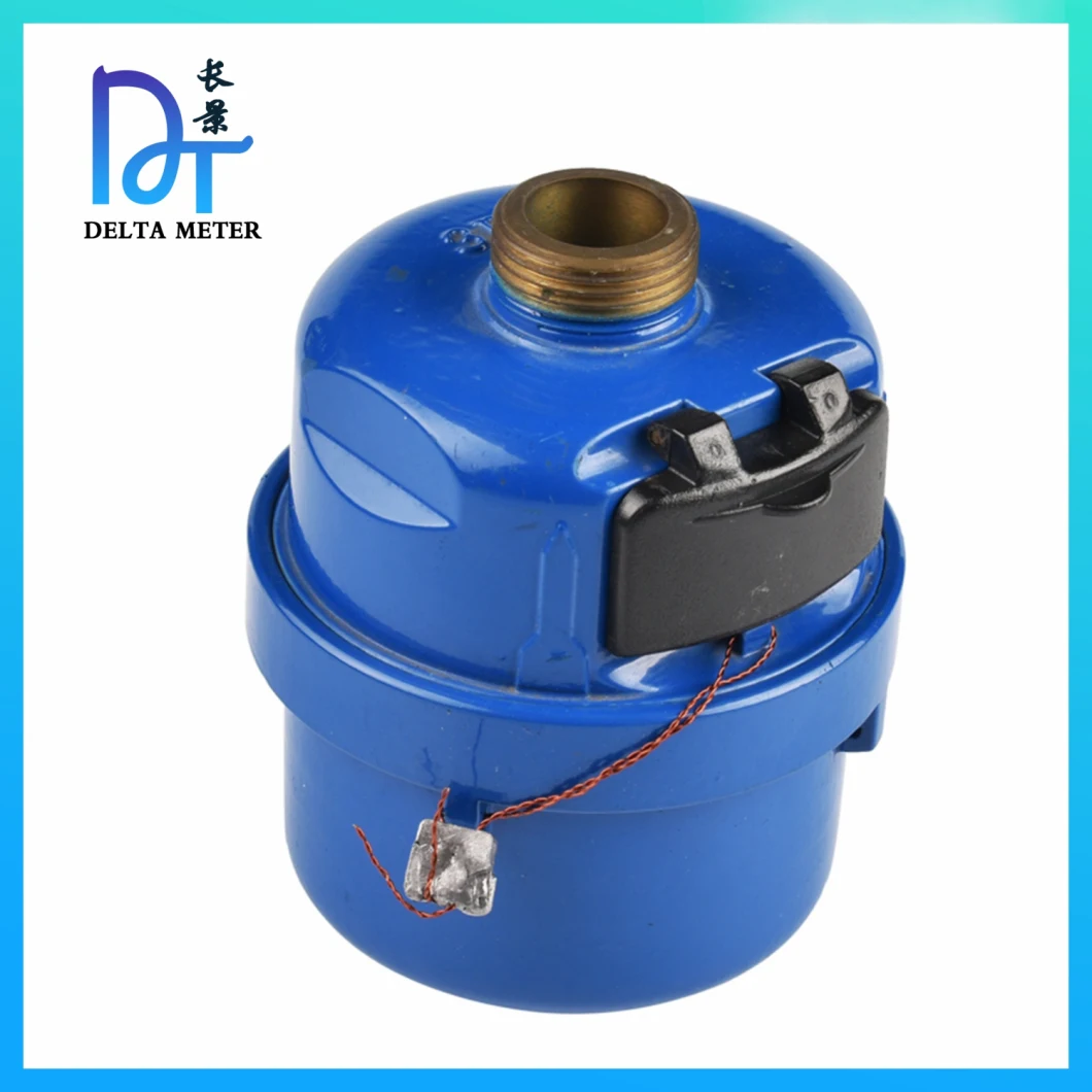 ISO4064 High Quality Class C R160 Brass Copper Volumetric Rotary Piston Flow Water Meter