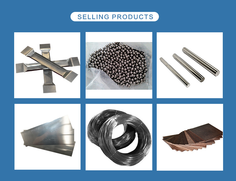 Factory Price Tungsten Copper Alloy Rod Per Kg on Sales