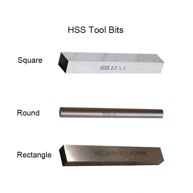 HSS Square Tool Blanks Bit Lathe Tool Bits for Lathe Machine Cutting