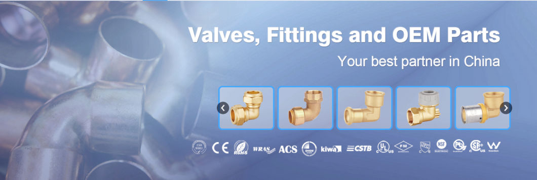 Wras Approved Copper Pipe Brass Compression Fittings Female Tee