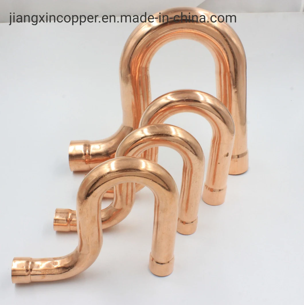 Copper P-Trap Elbow Crossover Joint Suction Line Refrigerant Air Conditioner
