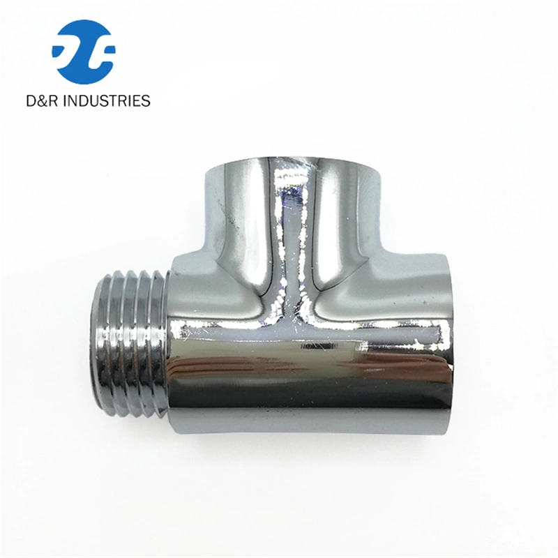 Brass Compression Fittings Copper Tee for Pex Al Pex Pipe