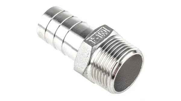 Stainless Steel Pipe Fitting Joint Male Threaded Hose Connector Nipple